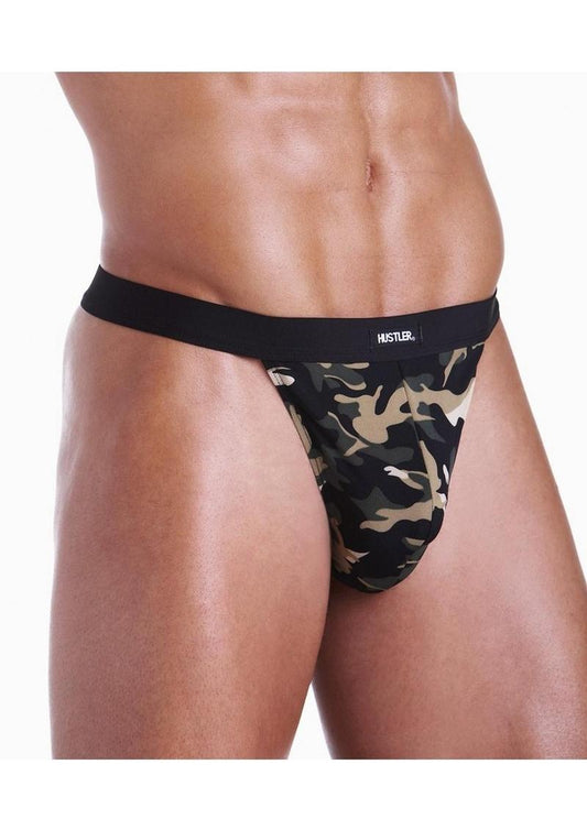 Fundies Gi Jock with Dog Tag Necklace - One Size - Camouflage - Multicolor - One Size